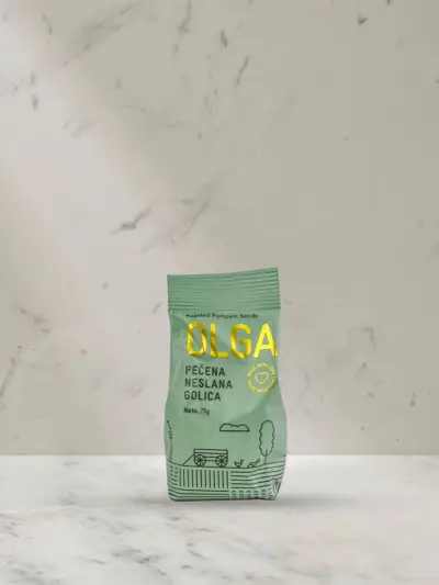 Pečena neslana golica